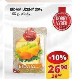 Flop Eidam uzený 30% 100 g nabídka