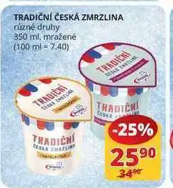 Flop Tradiční česká zmrzlina 350 ml nabídka