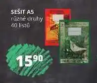 Flop Sešit as různé druhy 40 listů nabídka