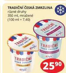 Flop Tradiční česká zmrzlina různé druhy 350 ml nabídka