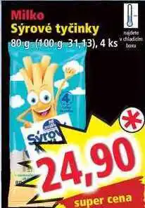 Milko sýrové tyčinky 80 g