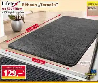 Norma Lifetex běhoun „toronto" cca 57 x 120cm nabídka
