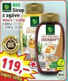 Norma Bio boson sirup z agáve tmavý / světlý 690 g nabídka