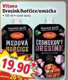 Vitana dresink/hořčice/omáčka •100 ml