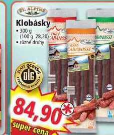 Norma Klobásky 300 g nabídka