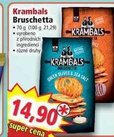 Norma Krambals bruschetta 70 g nabídka