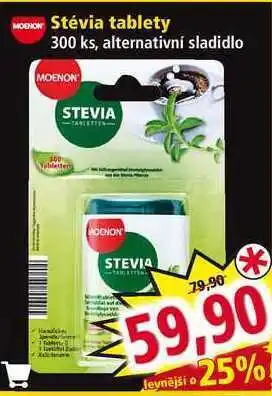 Norma Modno stévia tablety 300 ks nabídka