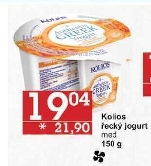Jip Kolios řecký jogurt med, 150 g nabídka