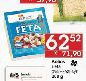 Jip Kolios feta ovčí+kozí sýr, 200 g nabídka