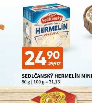 Terno Sedlčanský hermelín mini 80 g nabídka