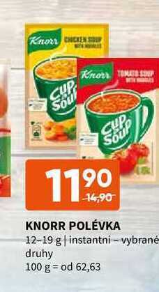 Terno Knorr polévka 12-19 g nabídka