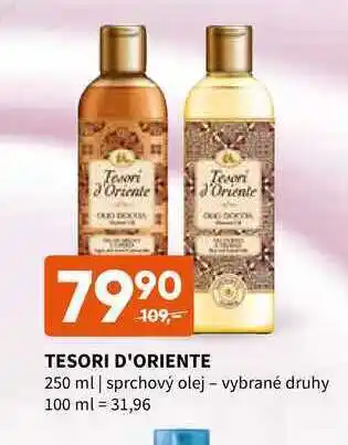Terno Tesori d'oriente 250 ml | sprchový olej nabídka