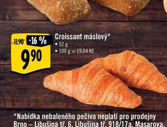 Albert Croissant máslový 52 g nabídka