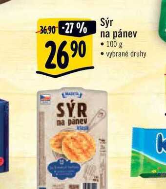 Albert Sýr na pánev 100 g nabídka