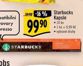 Albert Starbucks kapsle • 10 ks nabídka