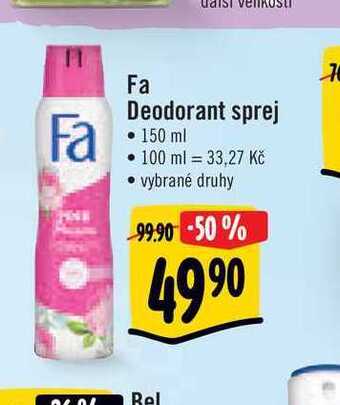 Albert Fa deodorant sprej • 150 ml nabídka