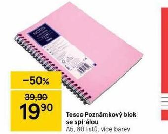 Poznámkový blok se spirálou