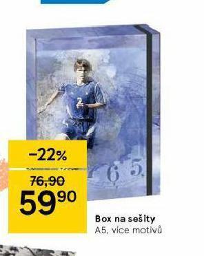 Tesco Box na sešity nabídka