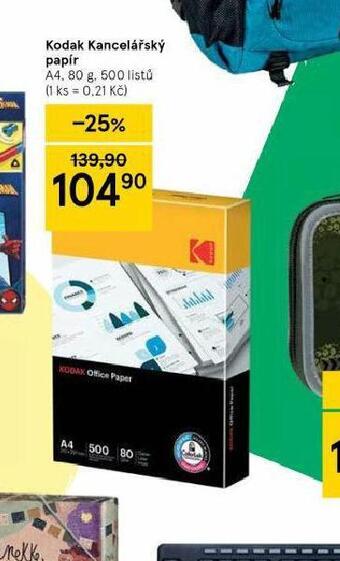Tesco Kodak kancelářský papír nabídka