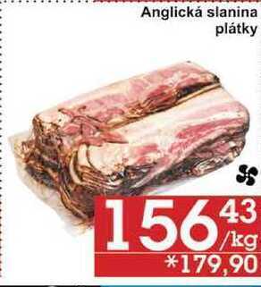 Jip Anglická slanina plátky, 1 kg nabídka