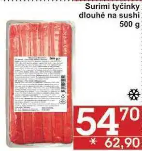 Jip Surimi tyčinky dlouhé na sushi, 500 g nabídka