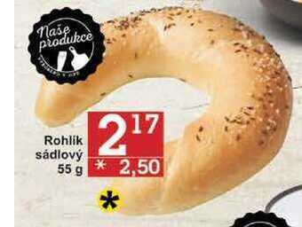 Jip Rohlik sádlový, 55 g nabídka