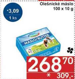 Jip Olešnické máslo, 100 x 10 g nabídka