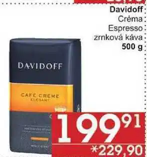 Jip Davidoff créma zrnková káva, 500 g nabídka
