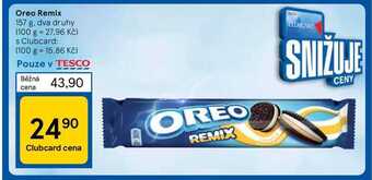 Tesco Oreo remix 157 g nabídka
