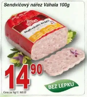 Hruška Váhala Sendvičový nářez 100 g nabídka