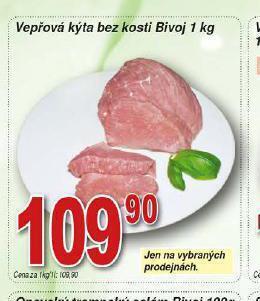 Lidl Vepřová kýta bez kosti nabídka