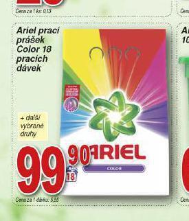 Lidl Ariel prací prášek nabídka
