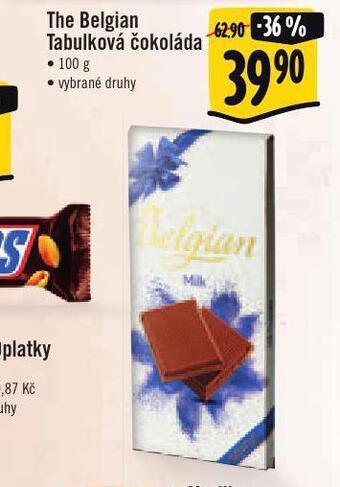 Jip The belgian tabulková čokoláda nabídka