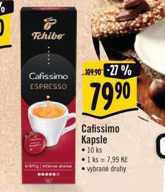 Jip Kávové kapsle cafissimo nabídka