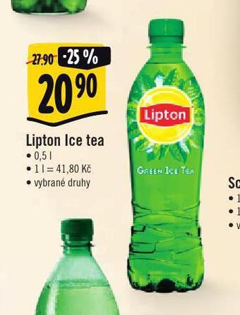 Jip Lipton ice tea nabídka