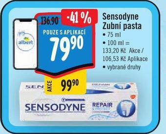 Sensodyne zubní pasta