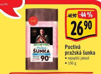Jip Poctivá pražská šunka nabídka