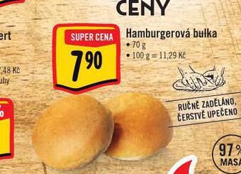 Albert Hamburgerová bulka nabídka