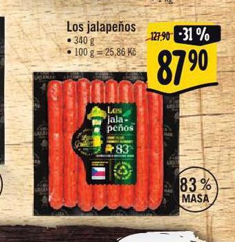 Albert Los jalapeňos nabídka