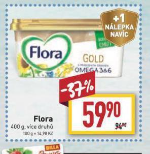 Billa Flora nabídka