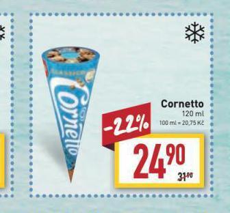 Billa Cornetto nabídka