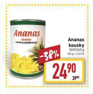 Billa Ananas nabídka
