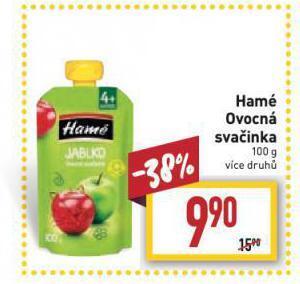Billa Hamé ovocná svačinka nabídka