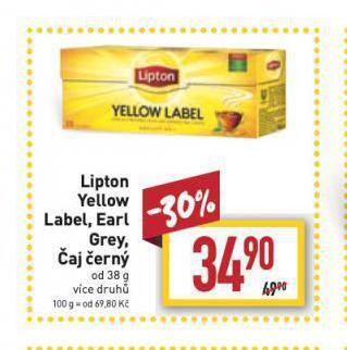 Billa Lipton čaj nabídka