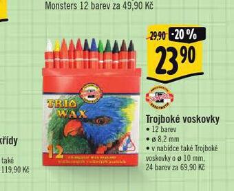 Albert Trojboké pastelky nabídka