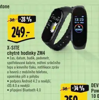 X-site chytré hodinky