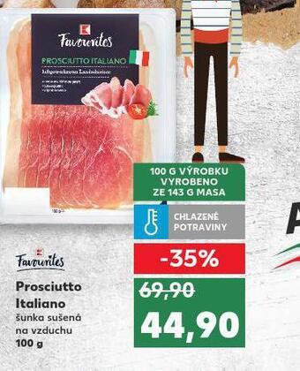 Kaufland Prosciutto italiano nabídka