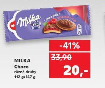 Kaufland Milka choco nabídka