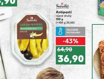 Kaufland Antipasti nabídka