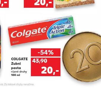 Kaufland Colgate zubní pasta nabídka